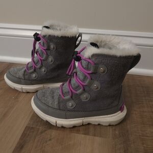 Sorel Kids Explorer Lace Winter Boot